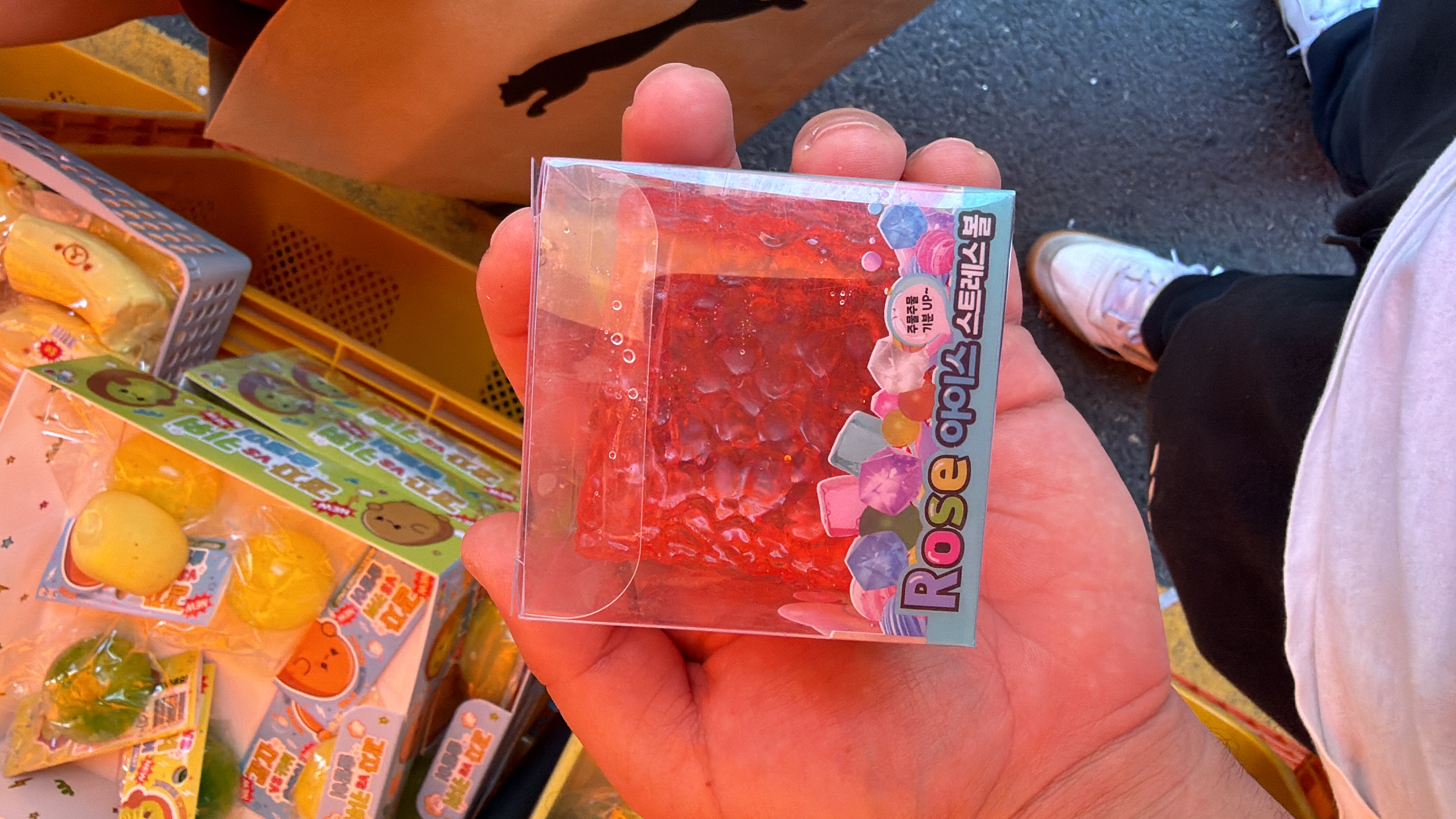 Cubo Jelly Rojo