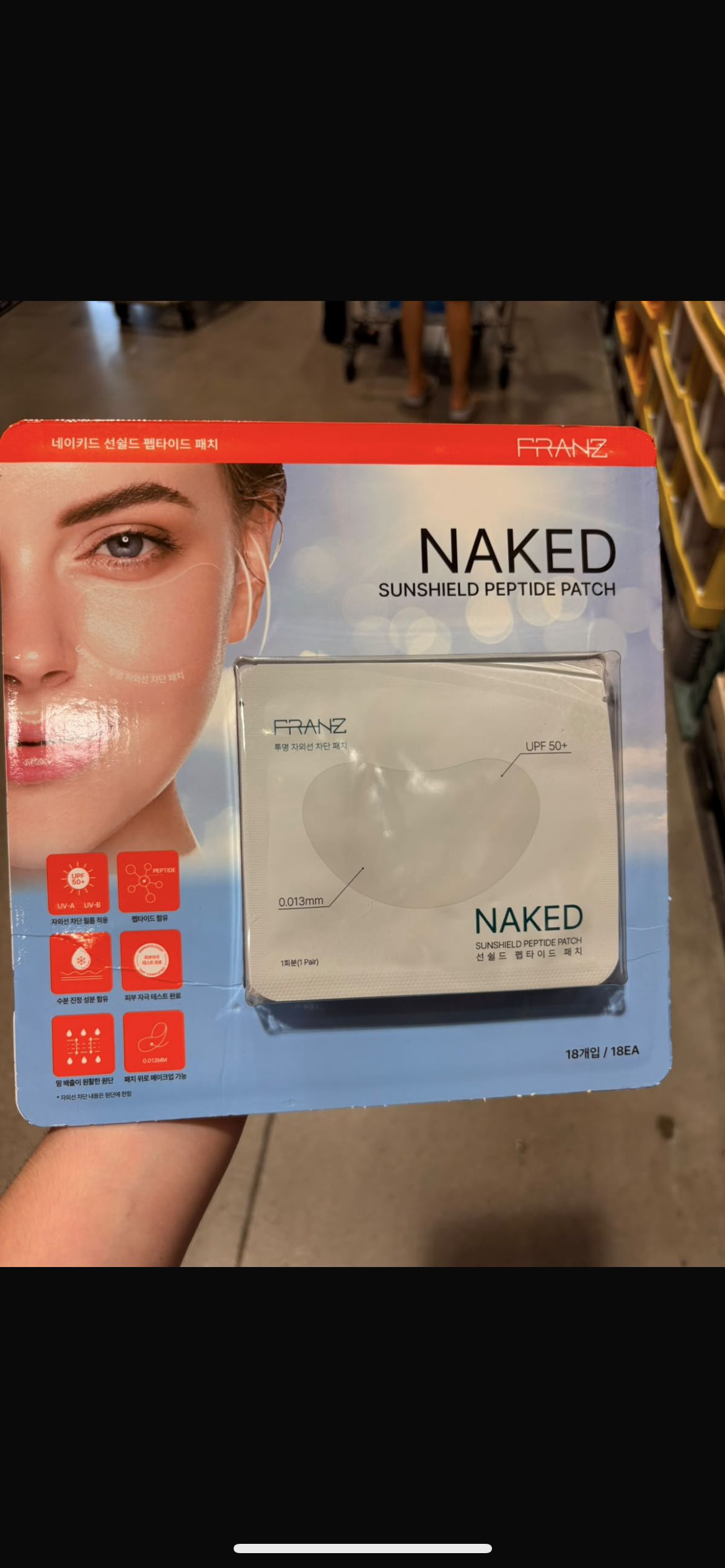 Naked Sunshield Peptide Patch