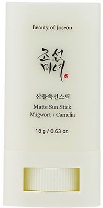 Beauty of Joseon Matte Sun Stick: Mugwort + Camelia (SPF50+ PA++++)