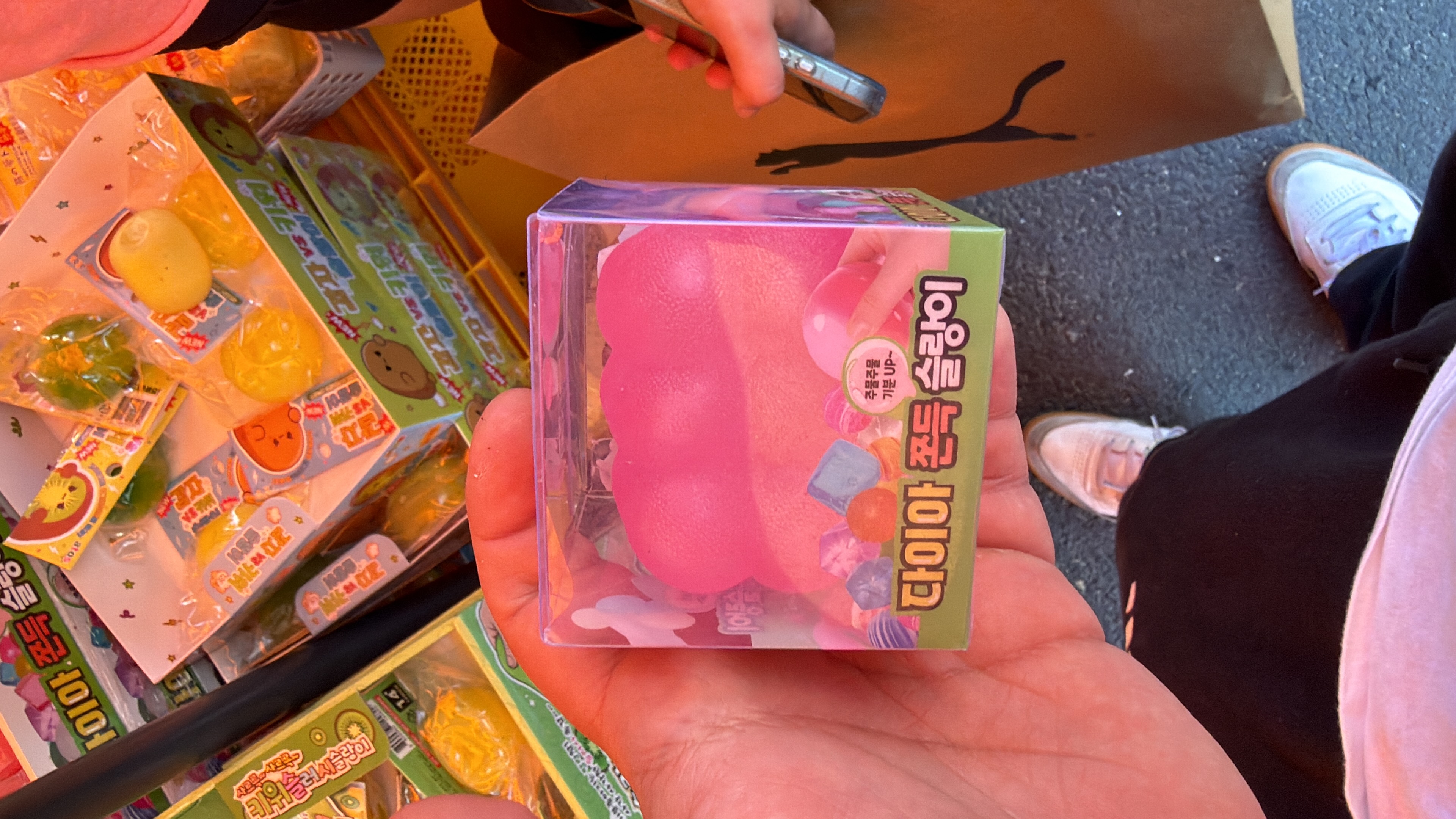 Cubo Jelly Rosa