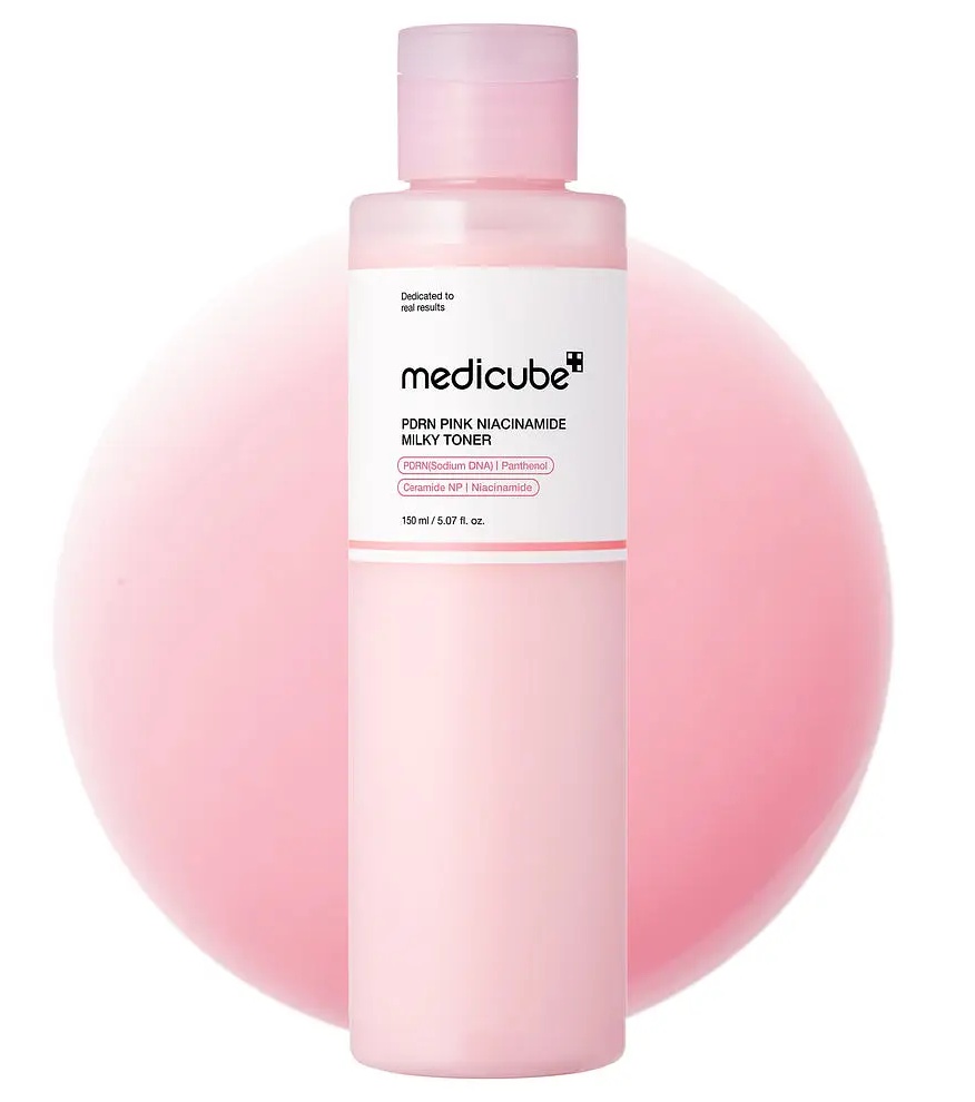medicube PDRN Pink Niacinamide Milky Toner