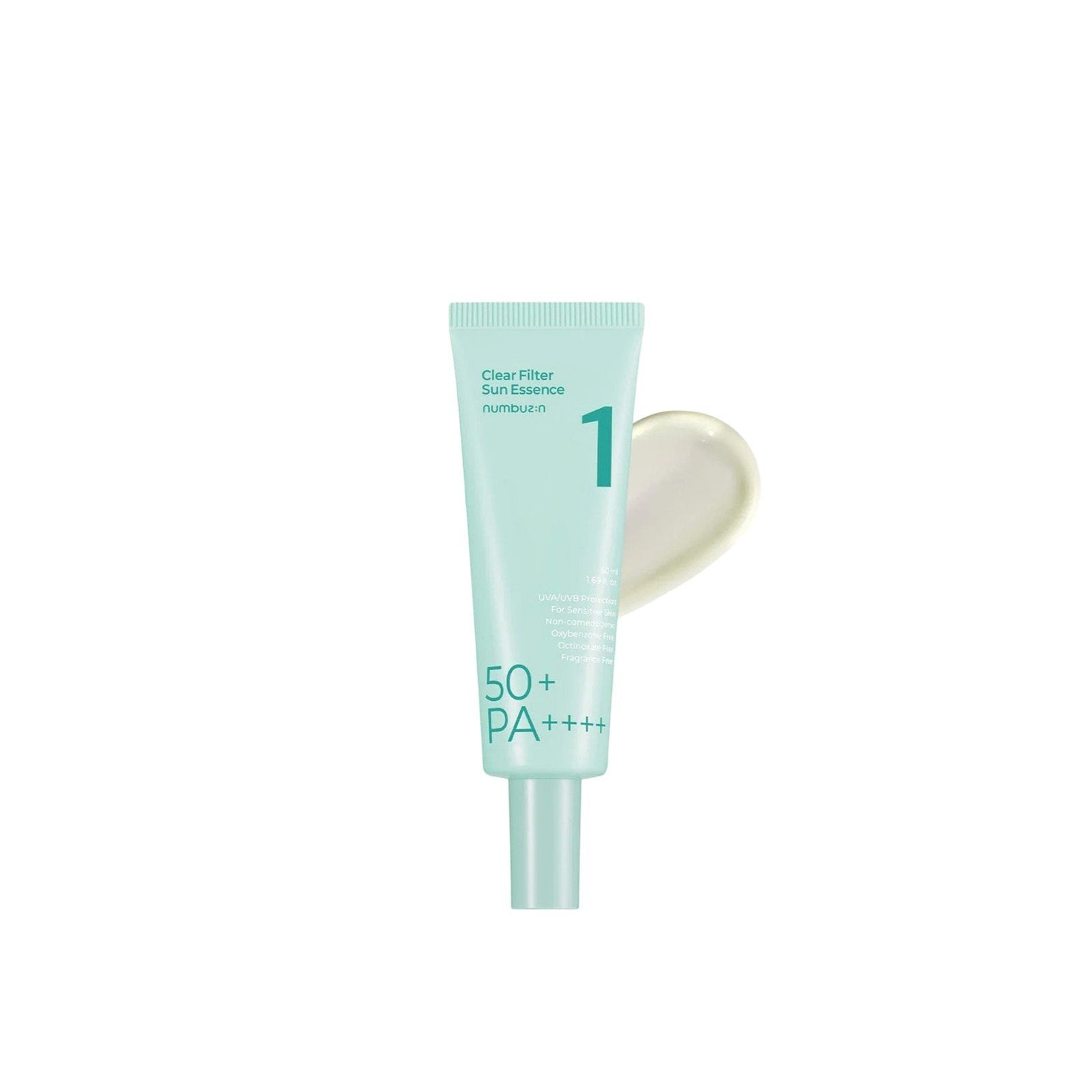 numbuzin No.1 Clear Filter Sun Essence (Cica + Hyaluronic Acid) SPF50+ PA++++
