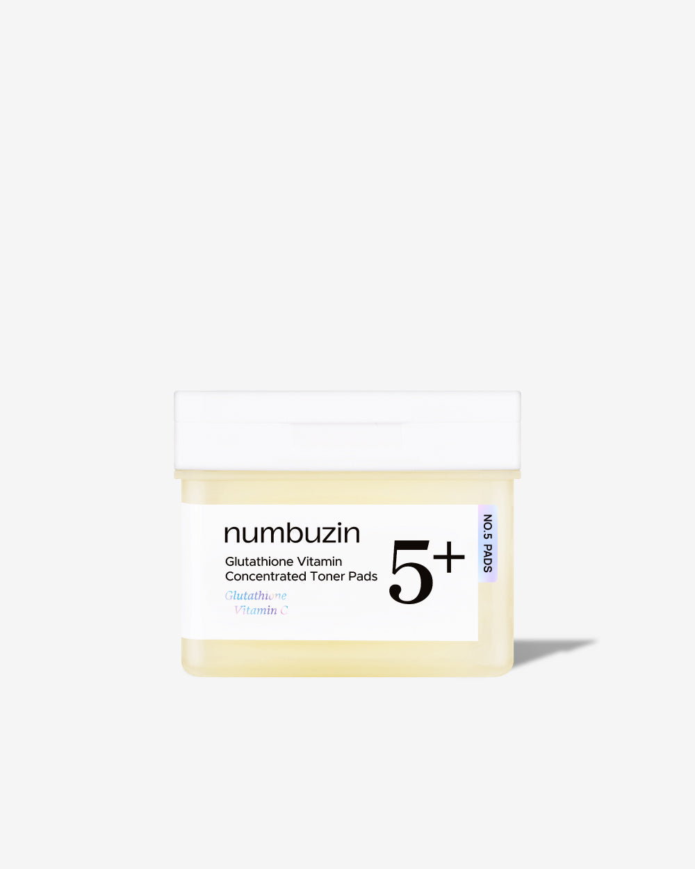 numbuzin No.5+ Glutathione Vitamin Concentrated Toner Pads