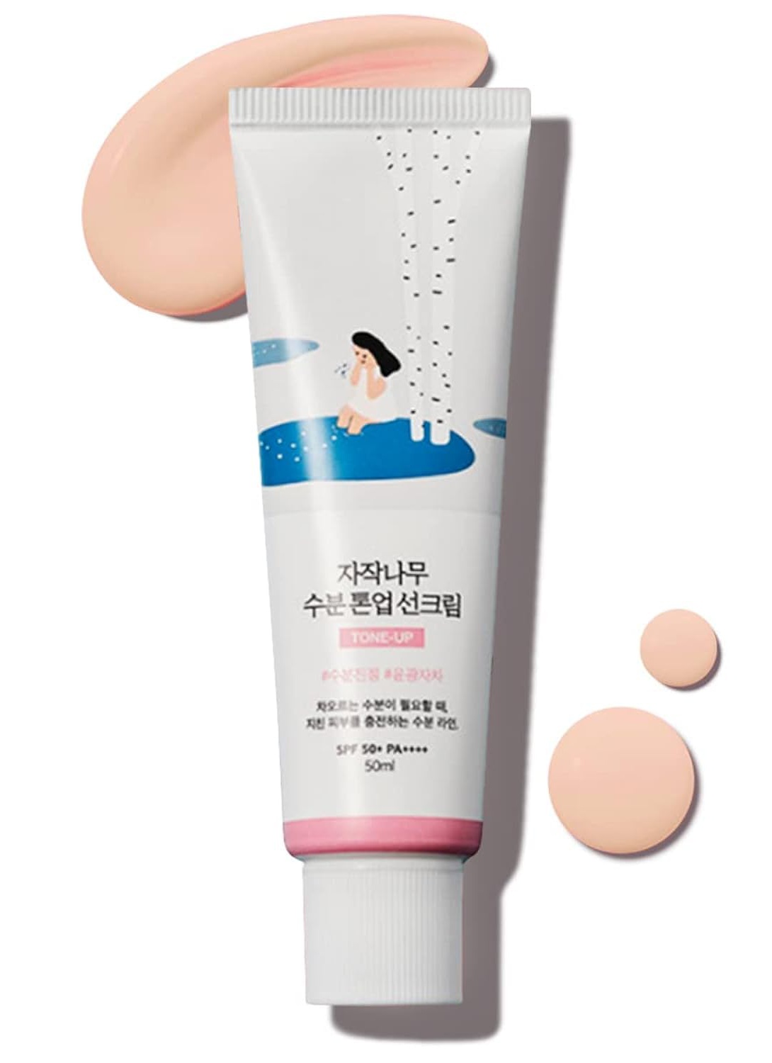 Round Lab Birch Juice Moisturizing Tone Up Sun Cream SPF50+ PA++++
