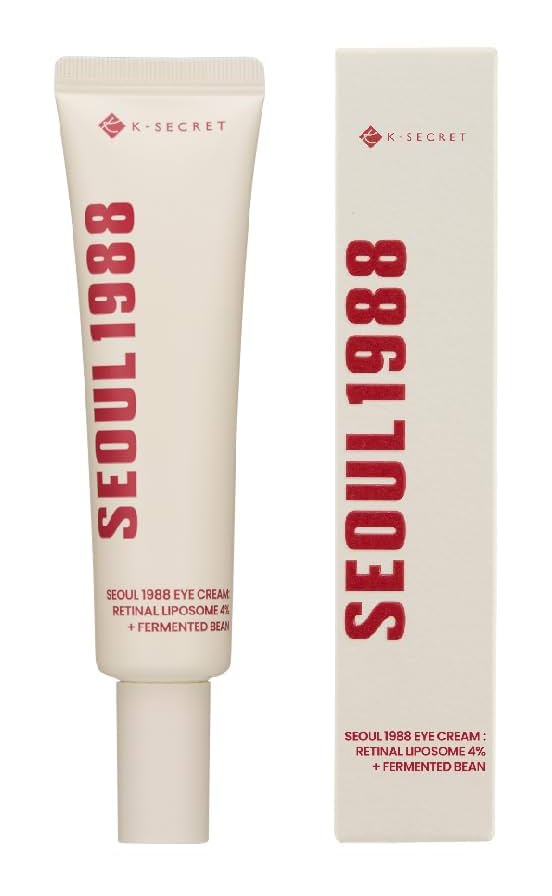 K-Secret Seoul 1988 Eye Cream: Retinal Liposome 4% + Fermented Bean
